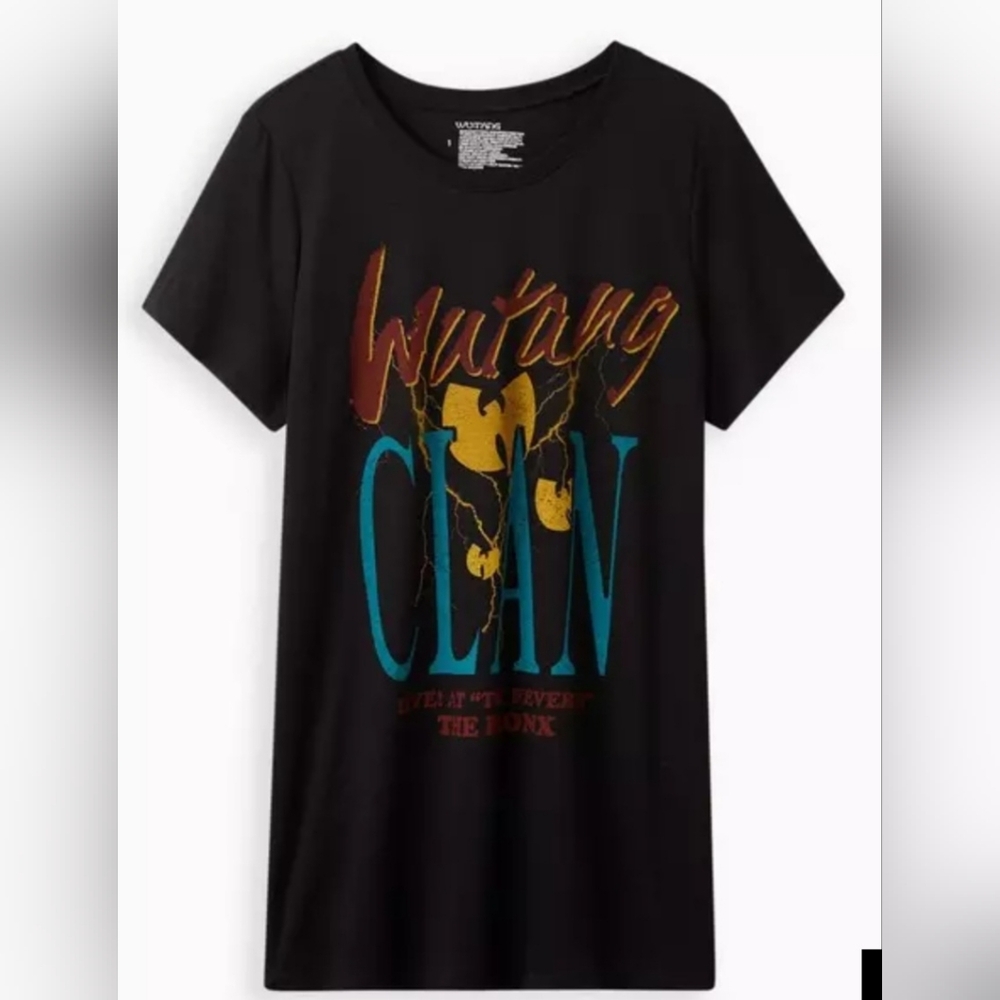 Wu-Tang Clan x Torrid Tunic Tee, NEW